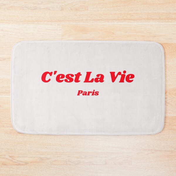 Item preview, C'est La Vie, French Quote, Paris designed and sold by RougeAtelier.