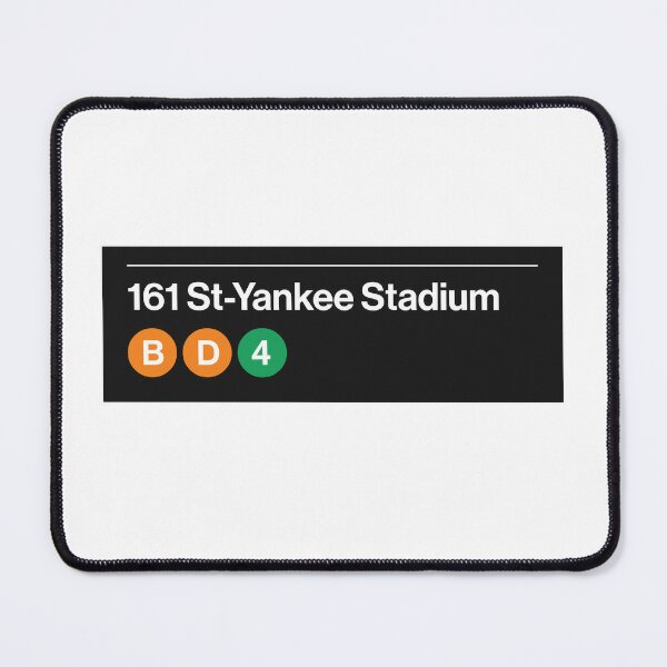 Yankees Stadium Subway Sign Morale Patch