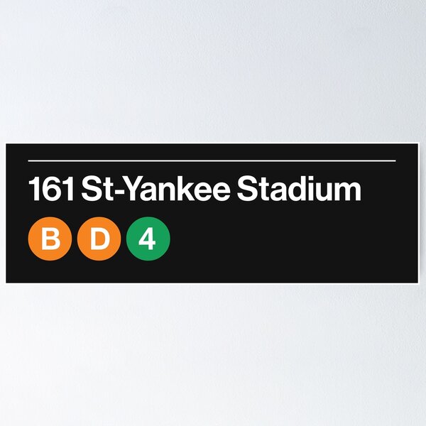 161 St Yankee Stadium Station Poster