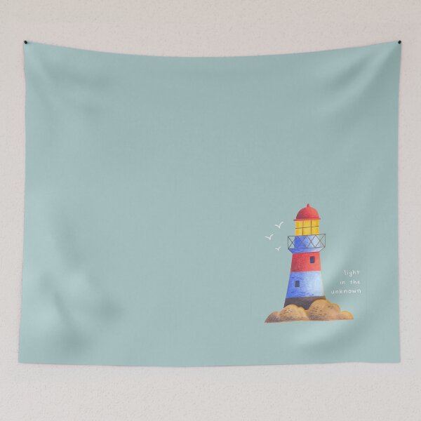 Item preview, Lighthouse in the Unknown designed and sold by inking-green.