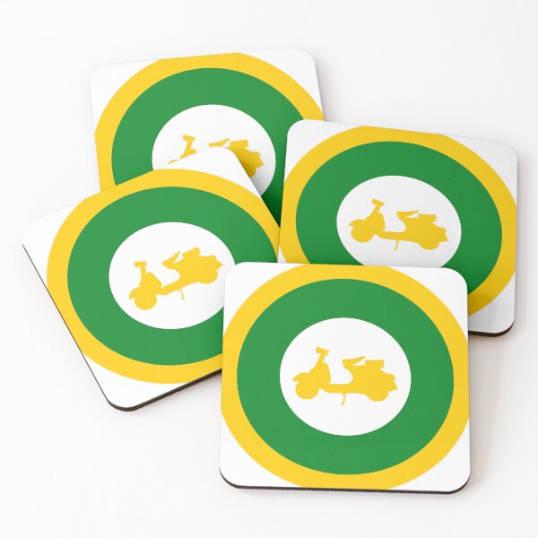 Item preview, Irish Retro Scooter Mod Roundel designed and sold by ModSupporters.