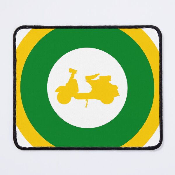 Item preview, Irish Retro Scooter Mod Roundel designed and sold by ModSupporters.