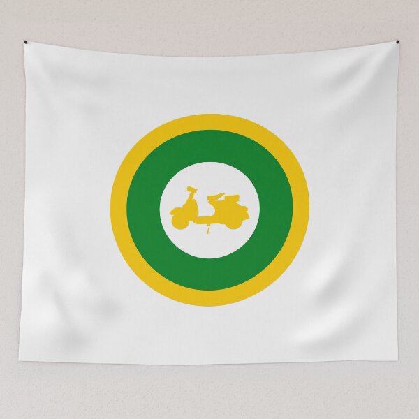 Item preview, Irish Retro Scooter Mod Roundel designed and sold by ModSupporters.