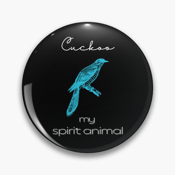 Item preview, Cuckoo bird totem spirit animal Floor Pillow designed and sold by MagicWolfStar.