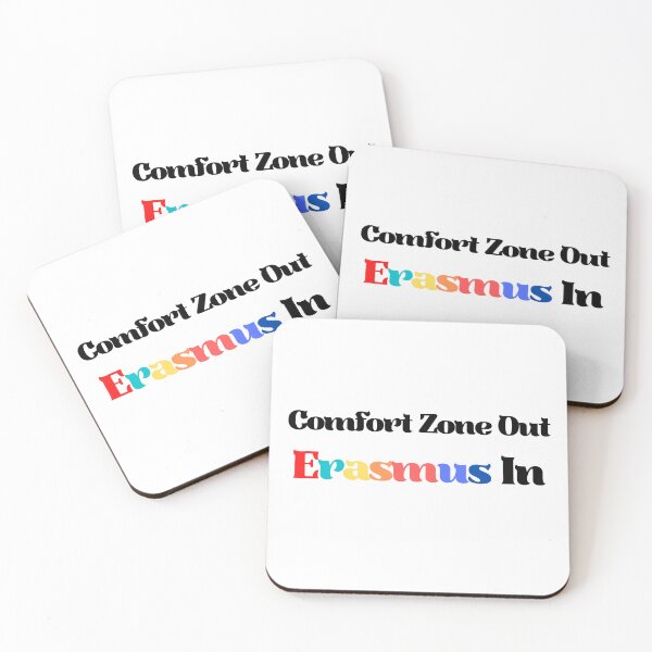 Item preview, Comfort zone out erasmus in. Erasmus student sticker designed and sold by soniaaseguin.