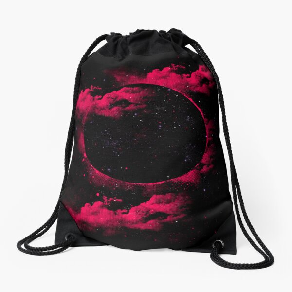 Black Hole Drawstring Bag