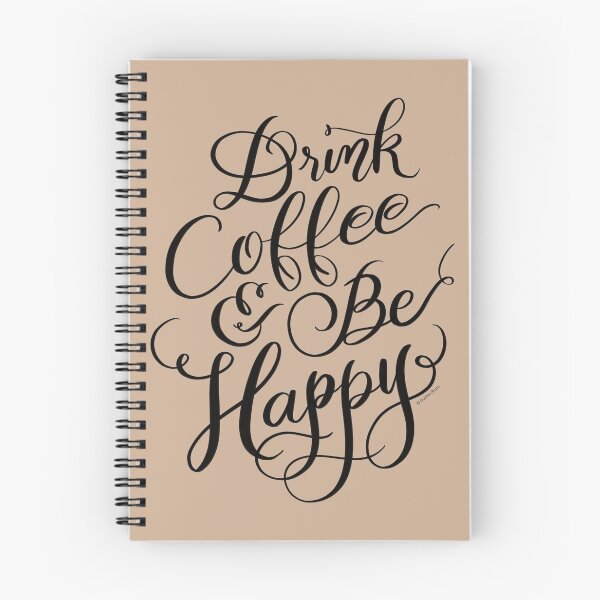 Item preview, Coffee Quote Drink Coffee & Be Happy  designed and sold by DoubleBrush.