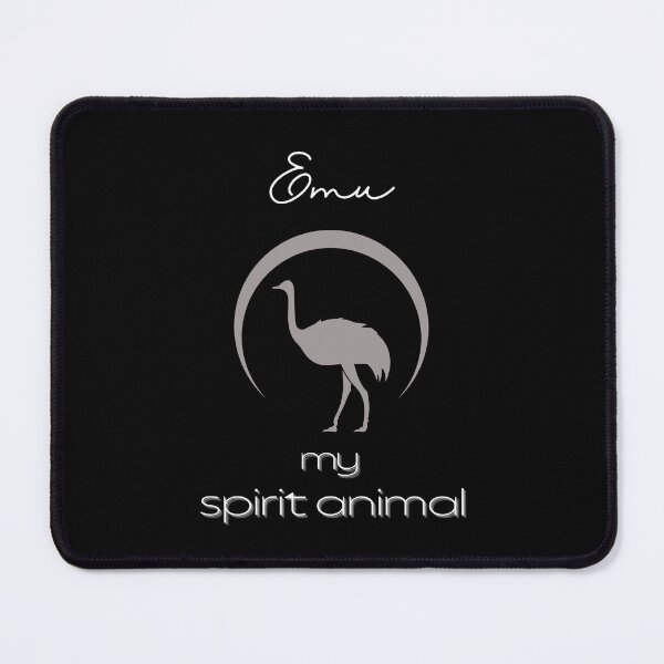 Item preview, Emu totem spirit animal T-shirt designed and sold by MagicWolfStar.