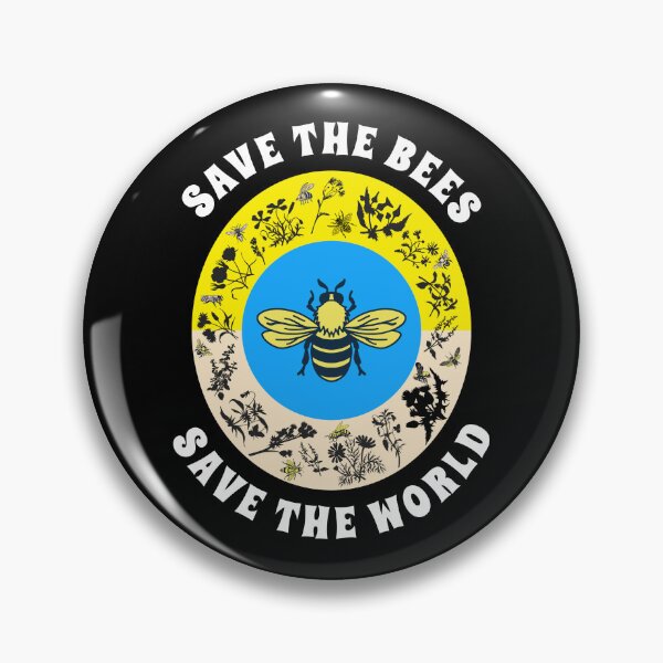 Item preview, Save the Bees Save the World designed and sold by f2error.
