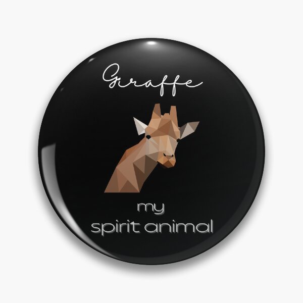 Item preview, Giraffe totem spirit animal Sticker designed and sold by MagicWolfStar.