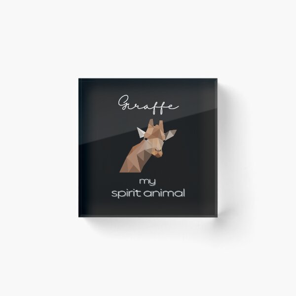 Item preview, Giraffe totem spirit animal Sticker designed and sold by MagicWolfStar.