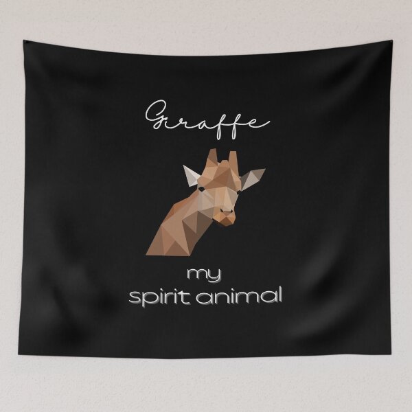 Item preview, Giraffe totem spirit animal Sticker designed and sold by MagicWolfStar.
