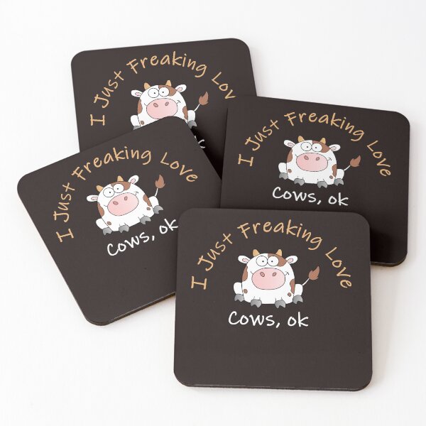 Item preview, Funny I Just Freaking Love Cows Farmer Women designed and sold by MarvSeel.