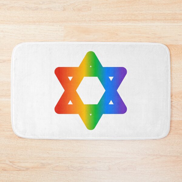 Item preview, Rainbow Star Of David Pride Gay Jew designed and sold by Inspirationmotivation.