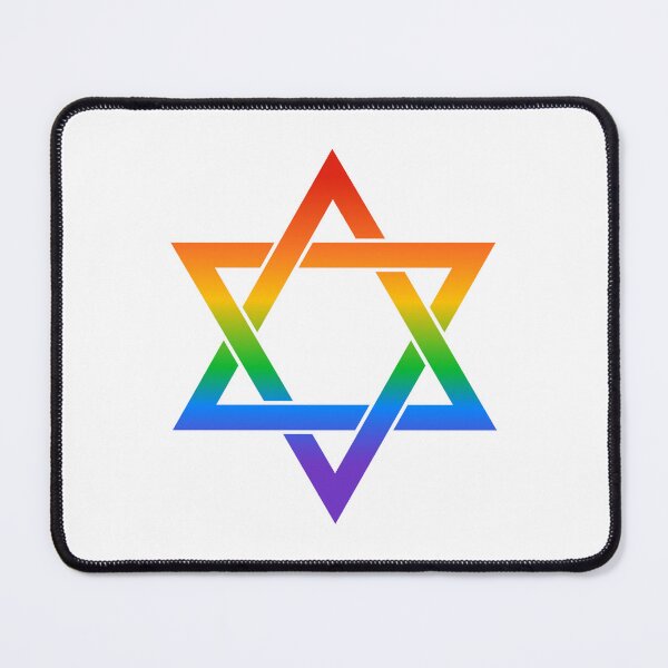 Item preview, Rainbow Star Of David Pride Gay Jew designed and sold by Inspirationmotivation.