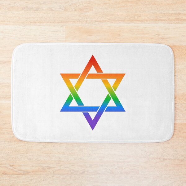 Item preview, Rainbow Star Of David Pride Gay Jew designed and sold by Inspirationmotivation.