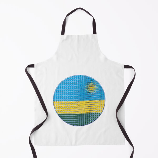 Item preview, Rwanda Flag Rounded - Squares Pixel designed and sold by MoonElite.
