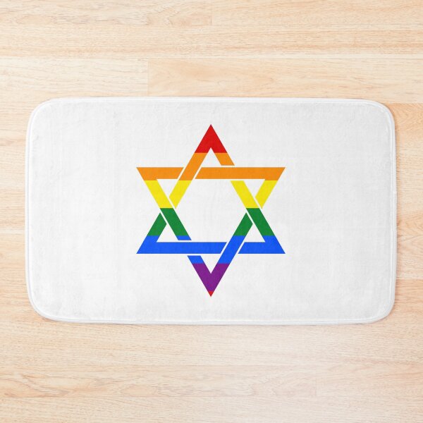 Item preview, Rainbow Star Of David Pride Gay Jew designed and sold by Inspirationmotivation.