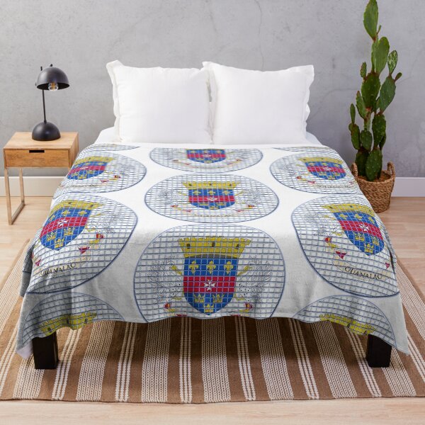 Item preview, Saint Barthelemy Flag Rounded - Squares Pixel designed and sold by MoonElite.