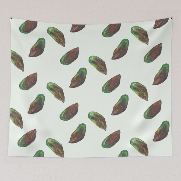 Item preview, Greenshell Mussels designed and sold by SerenSketches.