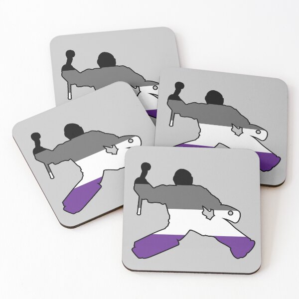 Item preview, Field Hockey Goalie: Asexual Pride designed and sold by Zia Frazier.