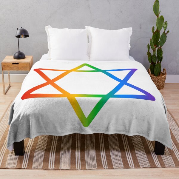 Item preview, Rainbow Star Of David Pride Gay Jew designed and sold by Inspirationmotivation.