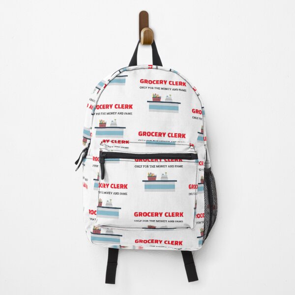 Item preview, Grocery Clerk Only For The Money And Fame Sticker designed and sold by BestCoolStuff.
