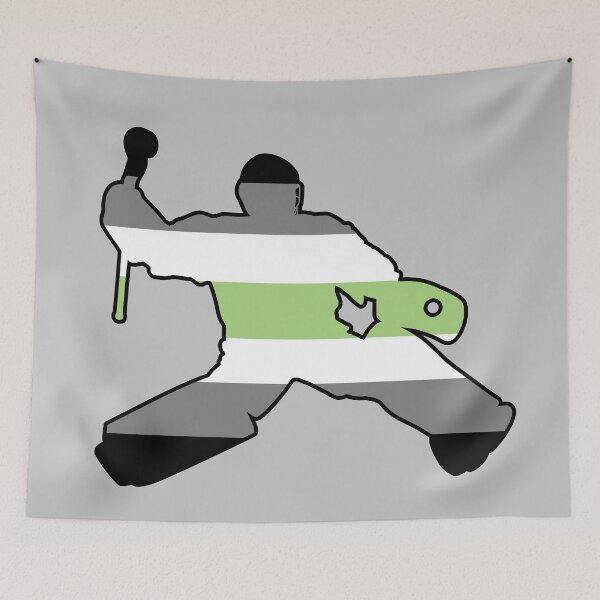 Item preview, Field Hockey Goalie: Agender Pride designed and sold by Zia Frazier.