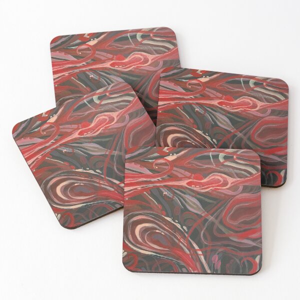Item preview, Quiet Anarchy, acrylic painting, art print designed and sold by sarahgery.