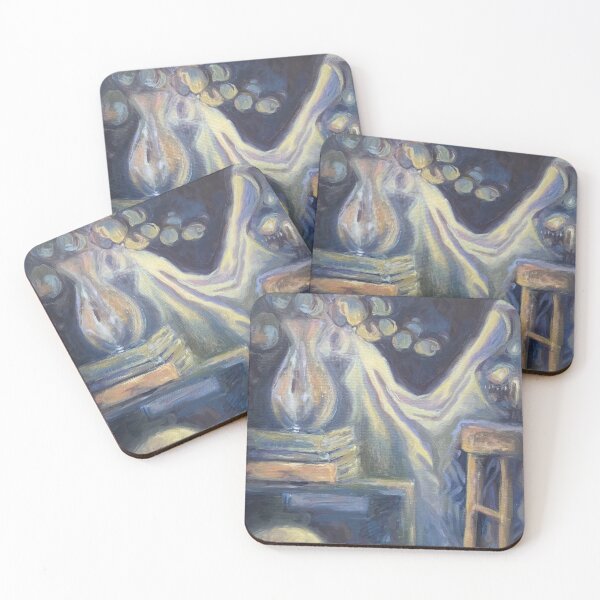 Item preview, Dreamy Still Life, oil painting, art print designed and sold by sarahgery.