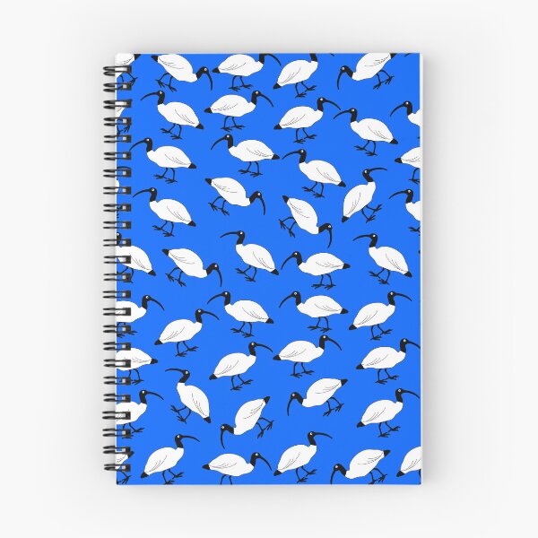 Item preview, Lots of Bin Chickens Pattern blue designed and sold by Digitaldingo.