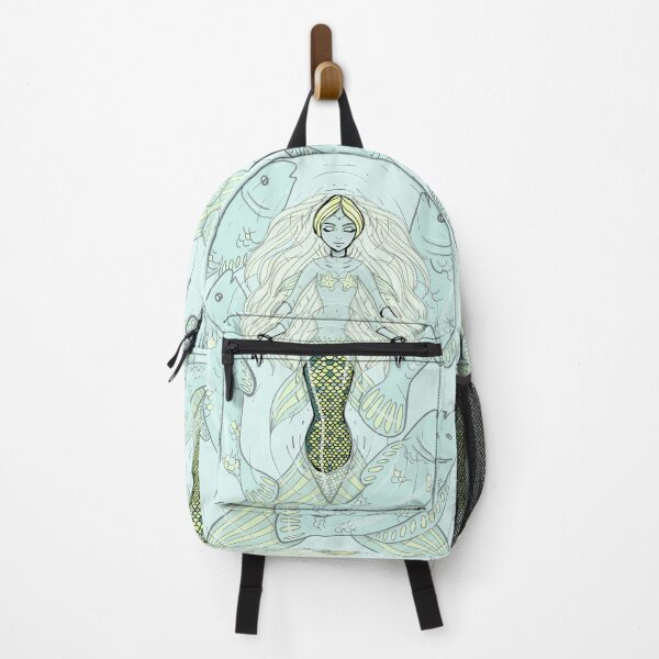Item preview, Swimming Fantasy Mermaid Illustration designed and sold by La Loca.