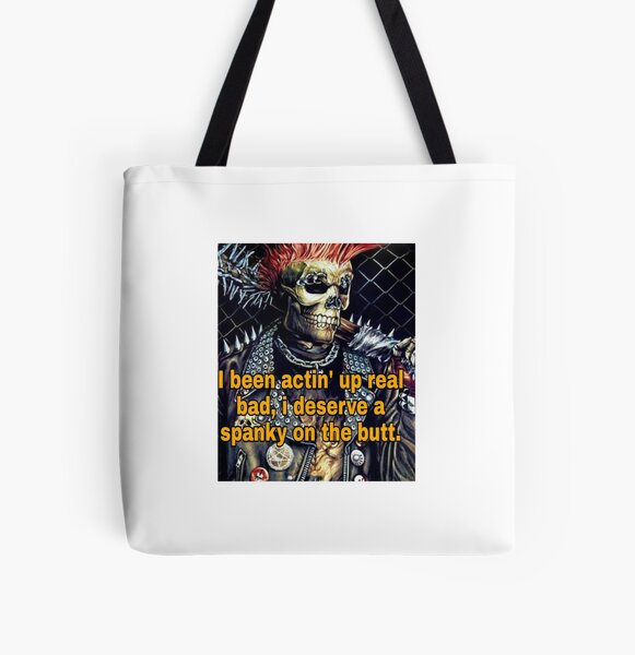 spanky All Over Print Tote Bag