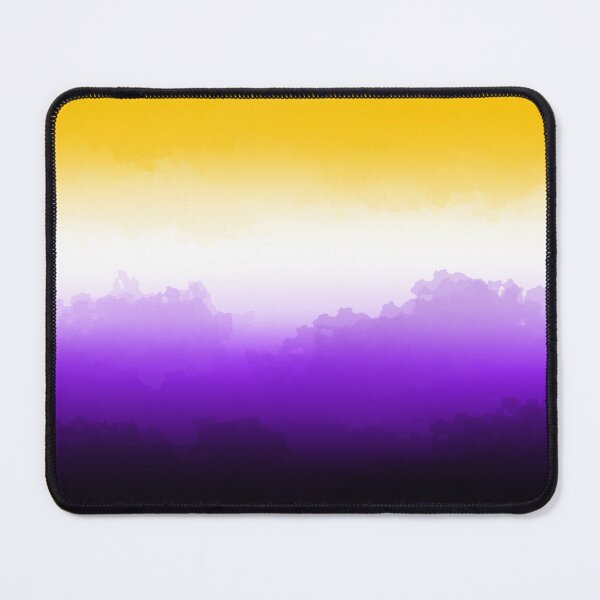 Item preview, Watercolor non binary pride flag designed and sold by Chiara Filincieri.