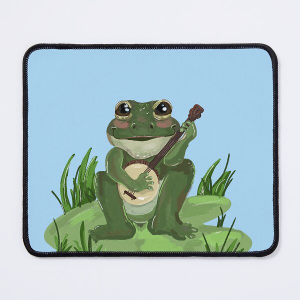 Item preview, Frog Playing Banjo designed and sold by faithyroseart.