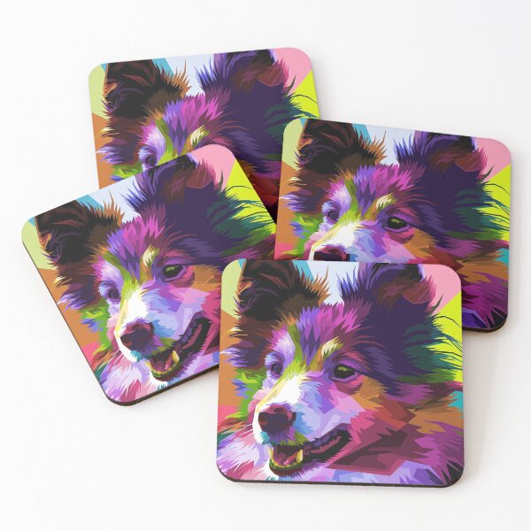 Item preview, Border Collie pop art designed and sold by albiebriggs98.