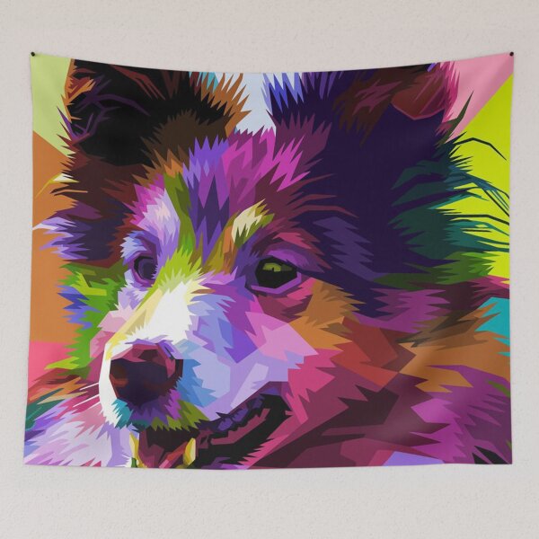Item preview, Border Collie pop art designed and sold by albiebriggs98.