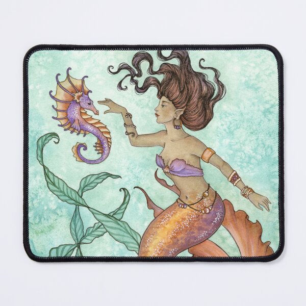 Item preview, Shy Sea Horse designed and sold by AmyBrownArt.