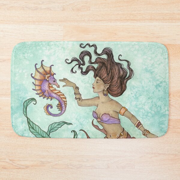 Item preview, Shy Sea Horse designed and sold by AmyBrownArt.