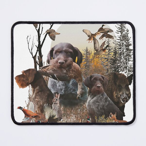 Item preview, German Wirehaired Pointers , Always ready to hunt designed and sold by TammyHunterArt.