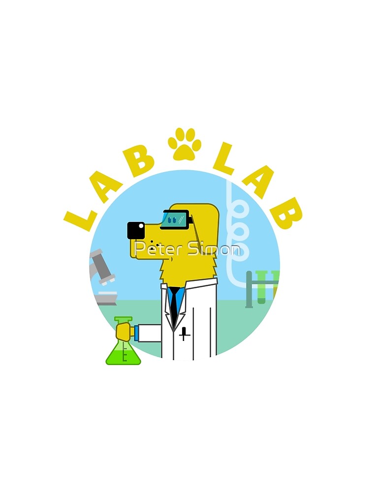 Thumbnail 3 of 3, Scarf, Lab Lab designed and sold by ThePeterSimon.