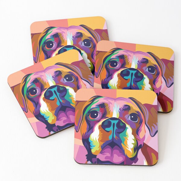Item preview, Boxer Dog Pop Art designed and sold by albiebriggs98.