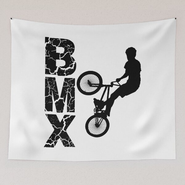 Item preview, bmx race bike cyclist rider trick freestyle design designed and sold by la-petite-folie.