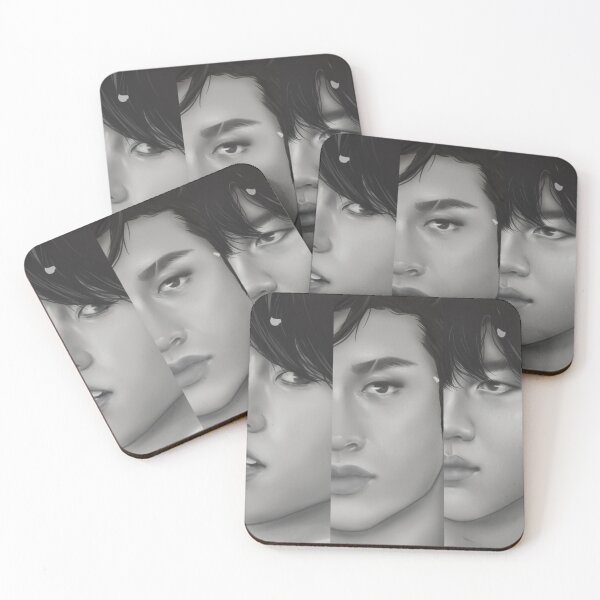 Item preview, Stray Kids 3racha Han Chan Changbin designed and sold by ipaintleaves.