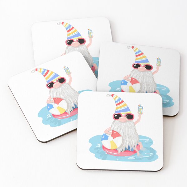 Item preview, Gnome in the Pool designed and sold by faithyroseart.