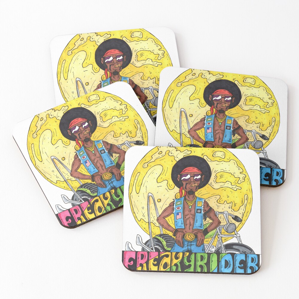 Item preview, Coasters (Set of 4) designed and sold by DeFrankenstein.