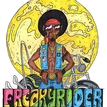 Artwork thumbnail, Freaky Rider by DeFrankenstein