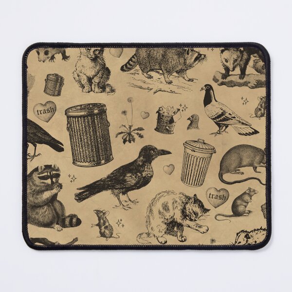 Item preview, Trash Friends - Vintage Possum, Crow, Raccoon, Rats, Pigeons and more designed and sold by BoyPilot Goods.