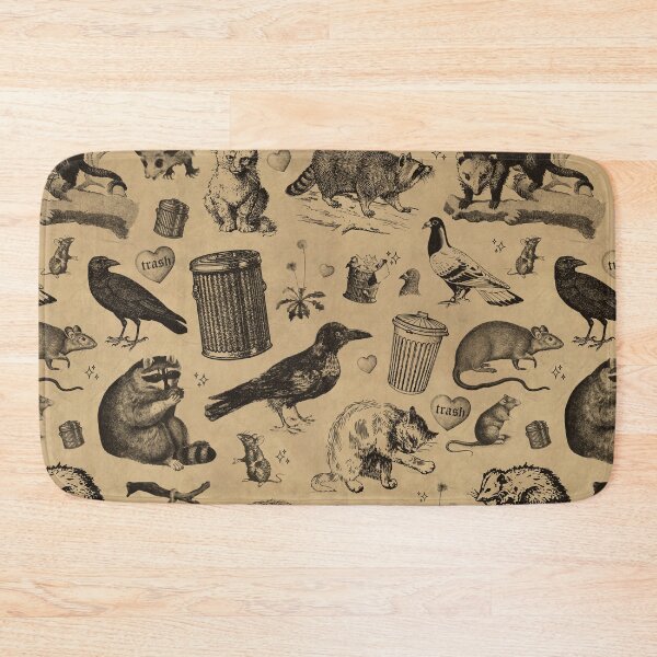 Item preview, Trash Friends - Vintage Possum, Crow, Raccoon, Rats, Pigeons and more designed and sold by BoyPilot Goods.