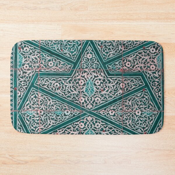 Item preview, Emerald Green Portuguese Tile Patterns designed and sold by antevasinart.